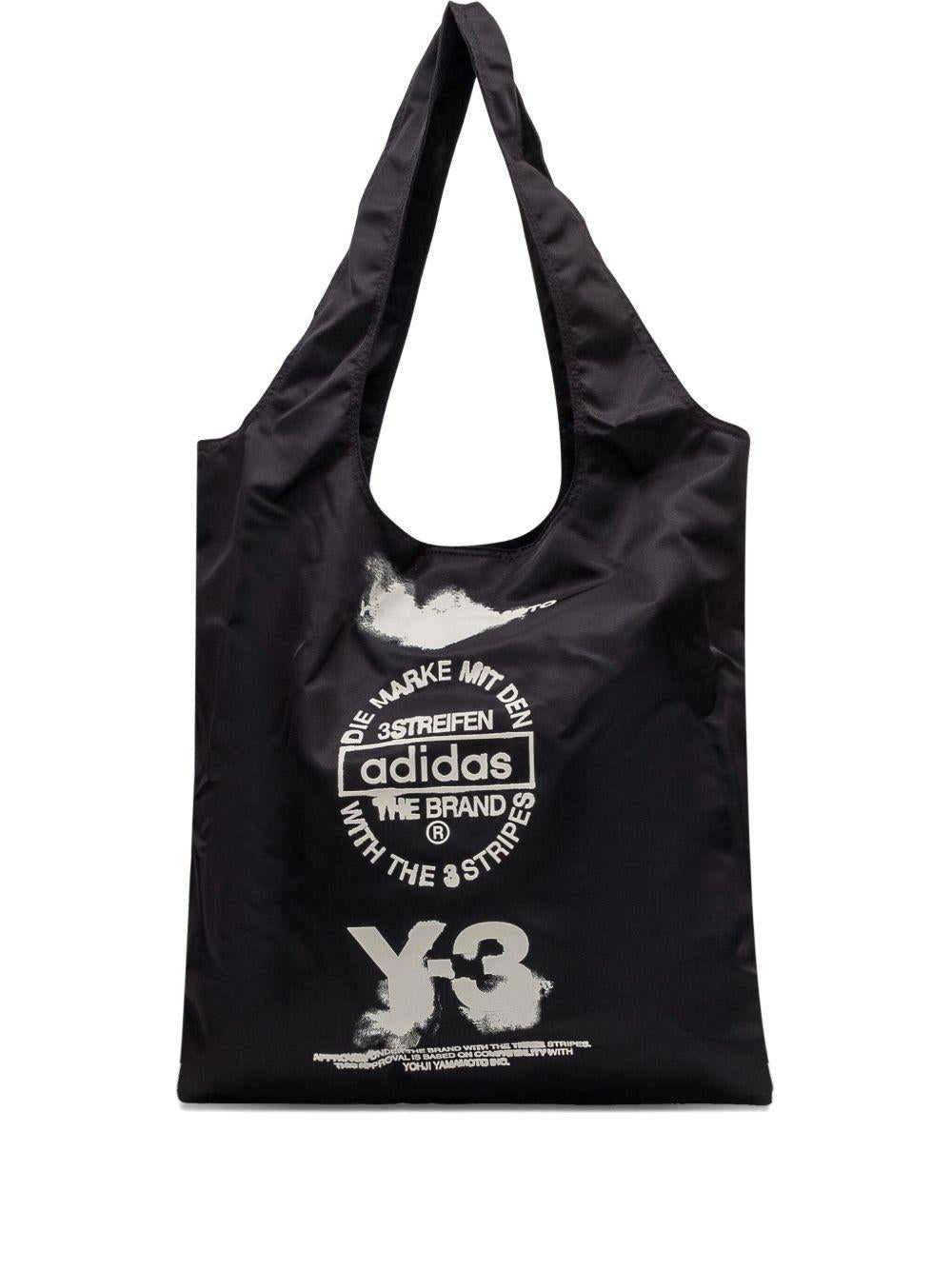 Nylon shopping bag KA2302 BLACK Y-3 