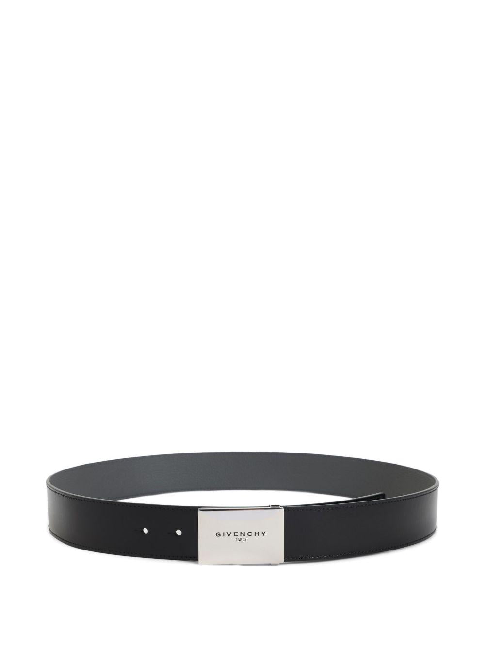 Label reversible belt in leather BK407NK21Q 002 GIVENCHY 