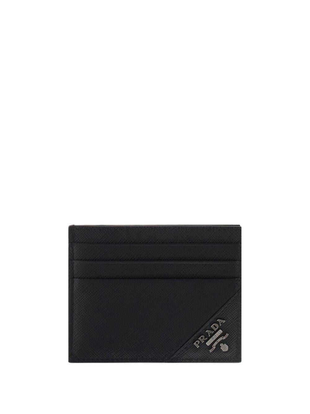 Saffiano leather card holder<BR/><BR/><BR/> 2MC223 QMEF0002 PRADA 