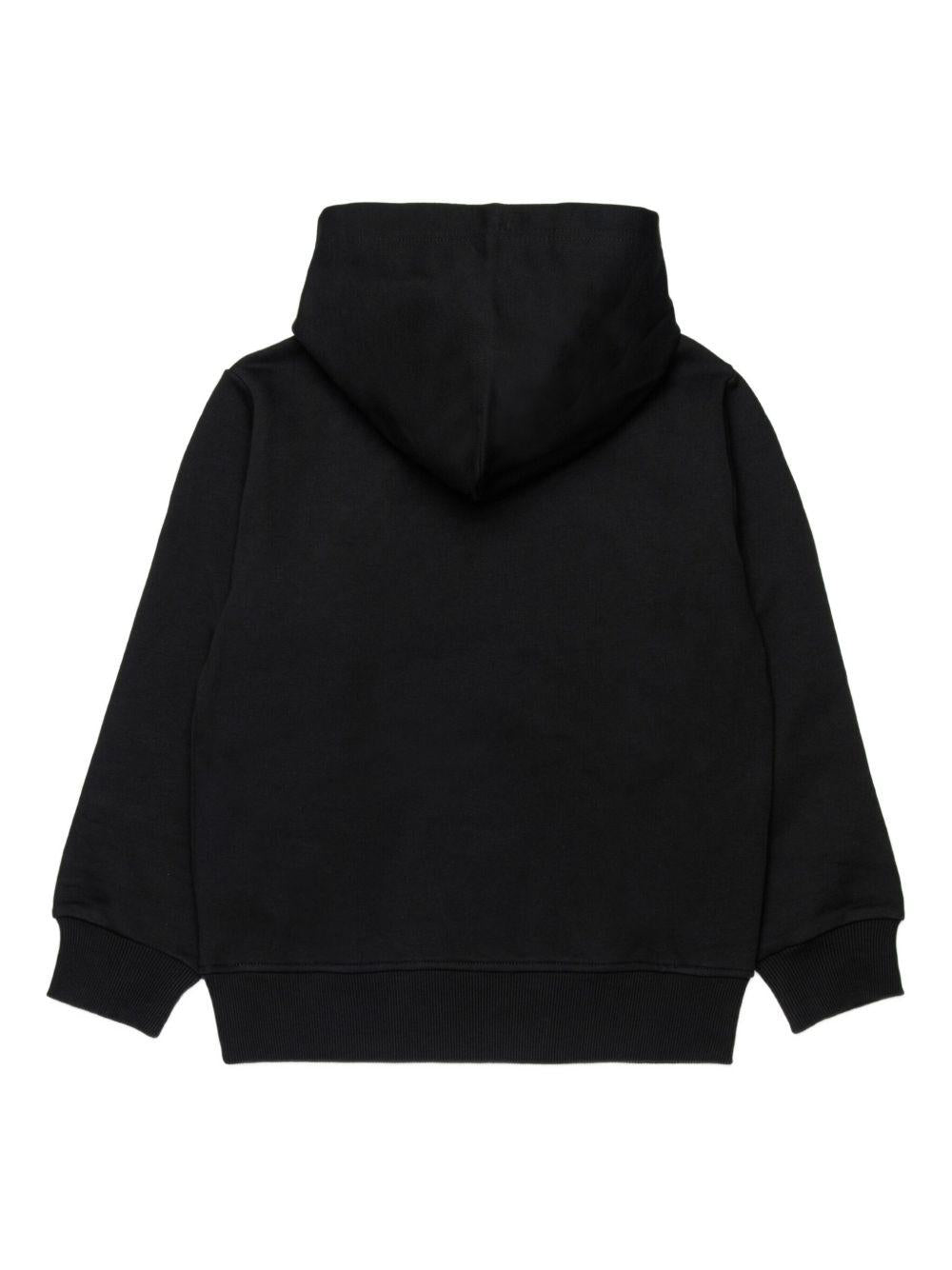 Hoodie with Diesel logo print J02612 0GEADK900 DIESEL KIDS 