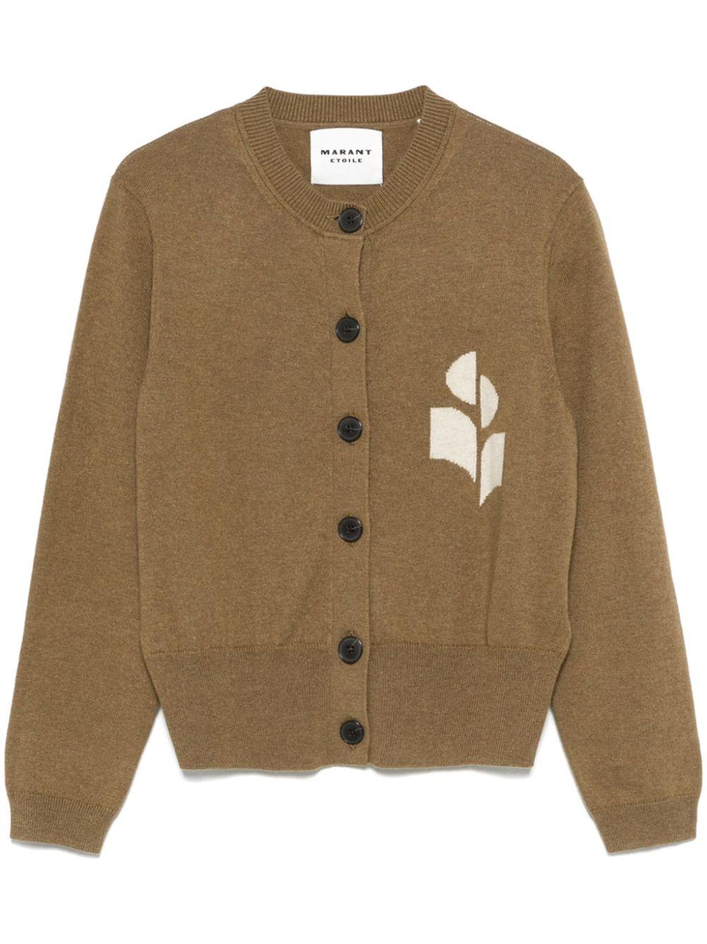 Cardigan Newton<BR/><BR/><BR/> CA0040FA A1X05E67KI MARANT ÉTOILE 