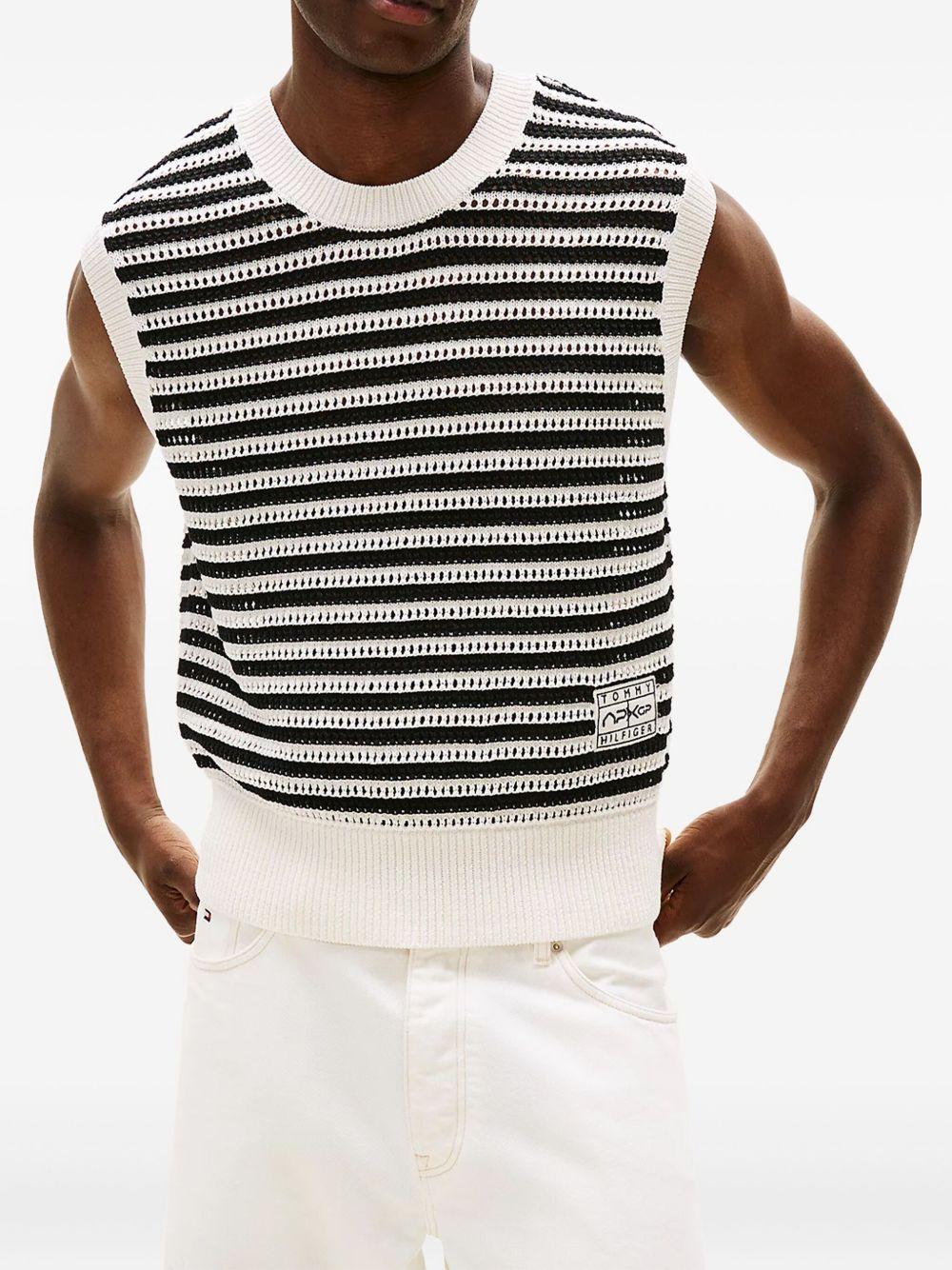 The APXGP Collection<BR/>Sleeveless jumper MW0MW41385 BDS TOMMY HILFIGER 