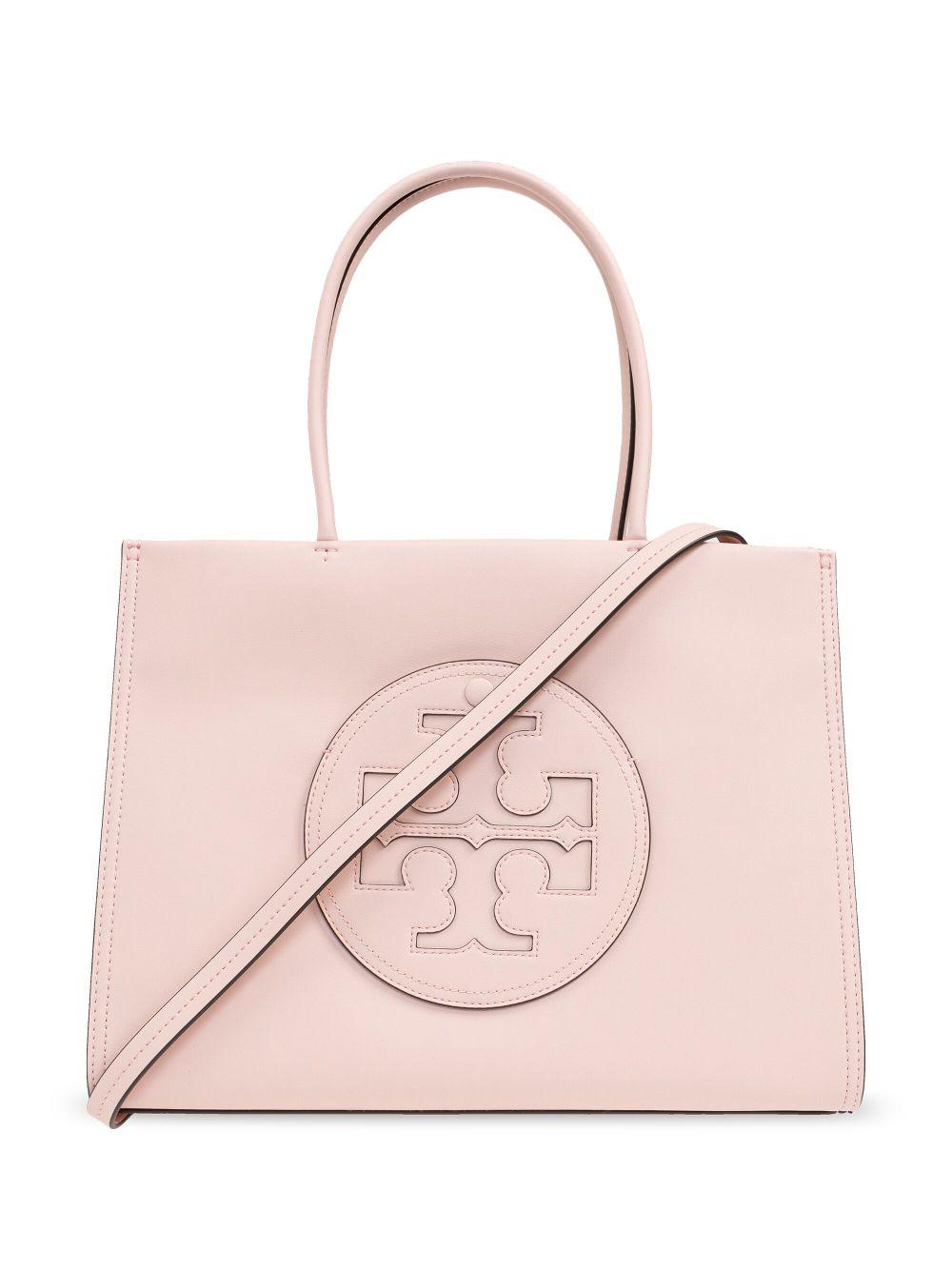 Small Ella logo-appliqué tote bag<BR/><BR/><BR/> 145612 654 TORY BURCH 