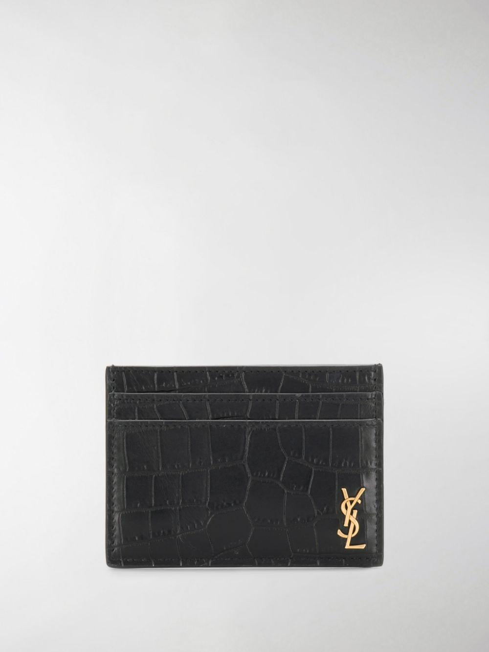 Tiny Cassandre card case 607603DZE0W 1000 SAINT LAURENT 