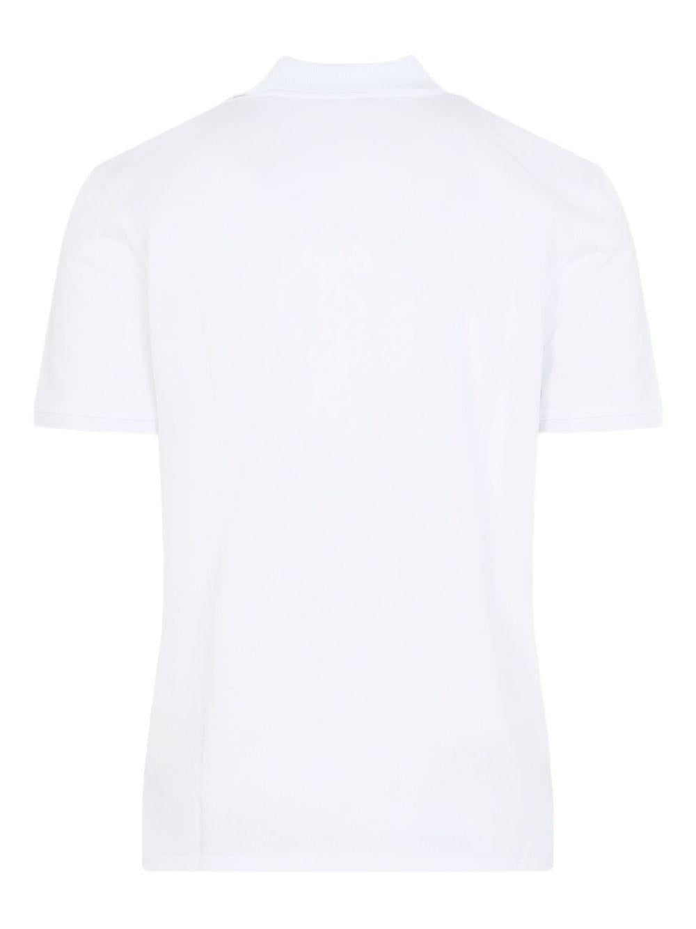 Polo in pique cotton with GIVENCHY Paris embroidery BML00T3YSD 100 GIVENCHY 