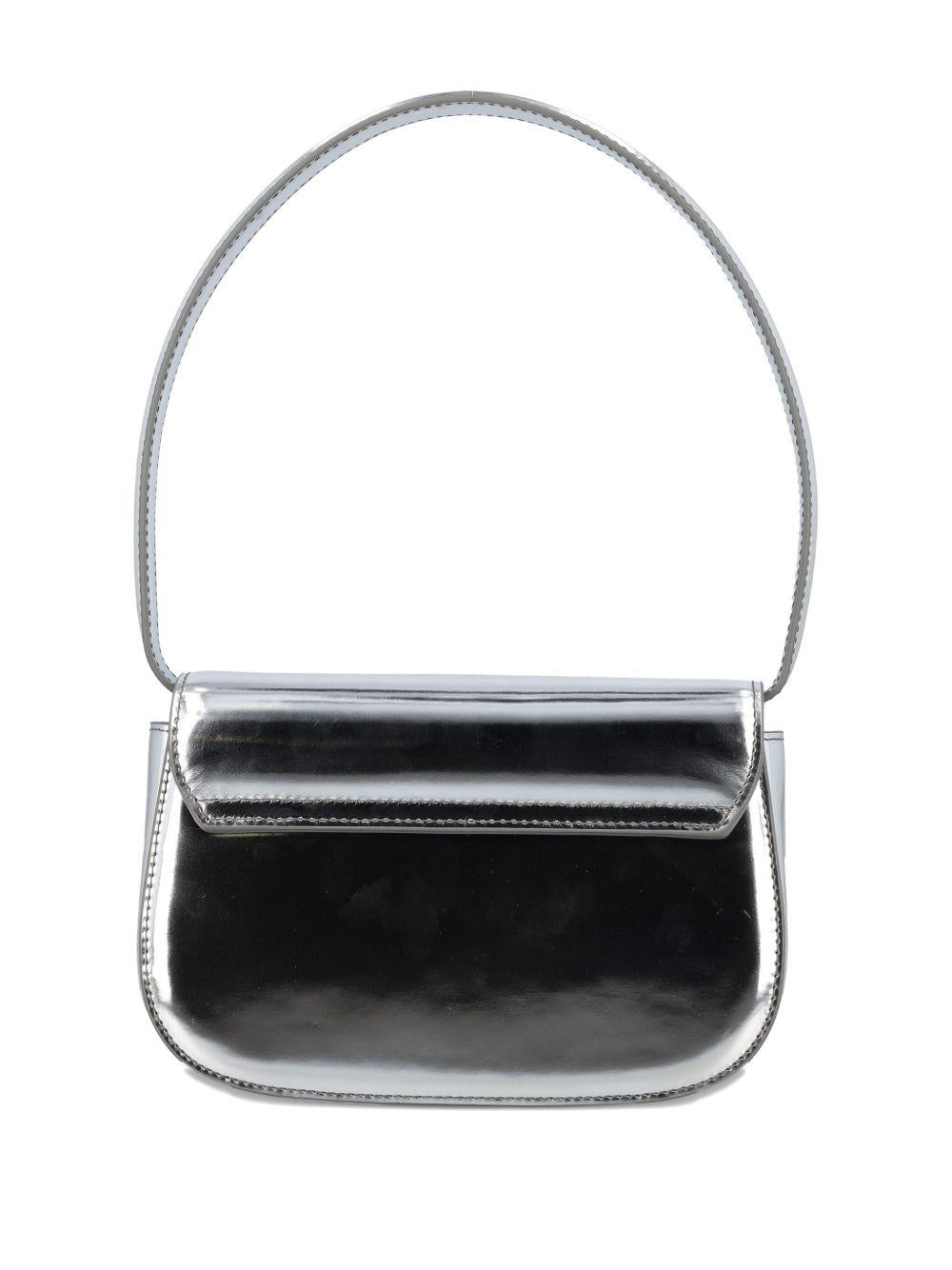 1DR-Iconic Mirrored Leather Shoulder Bag X08396 PS202H0535 DIESEL 