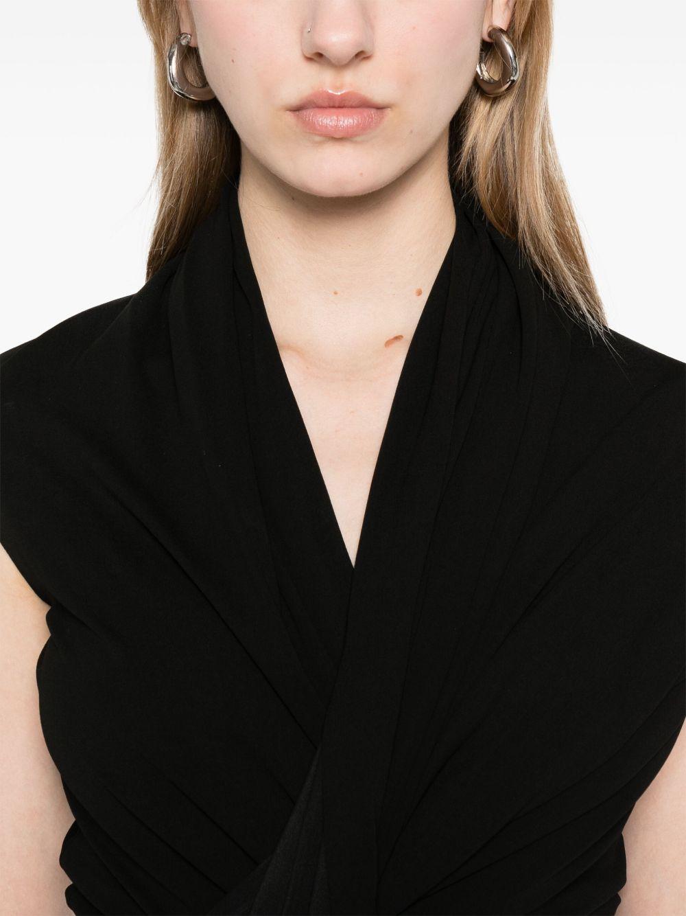 Draped Dress 831200 TRV231000 BALENCIAGA 