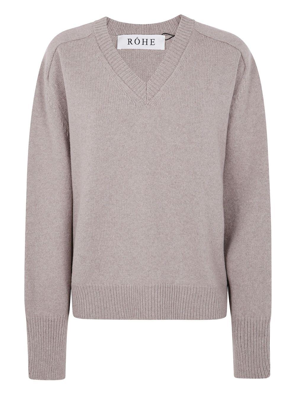 V-neck jumper 416 23320 RÓHE 