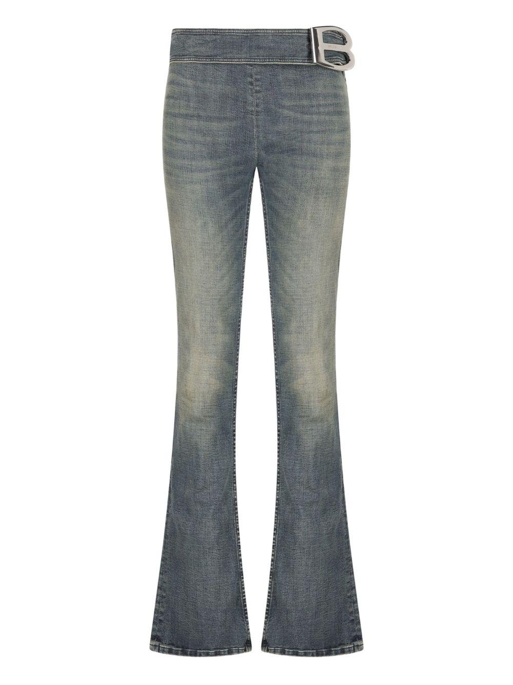 Buckle Bootcut Pants 851346 TTW893394 BALENCIAGA 