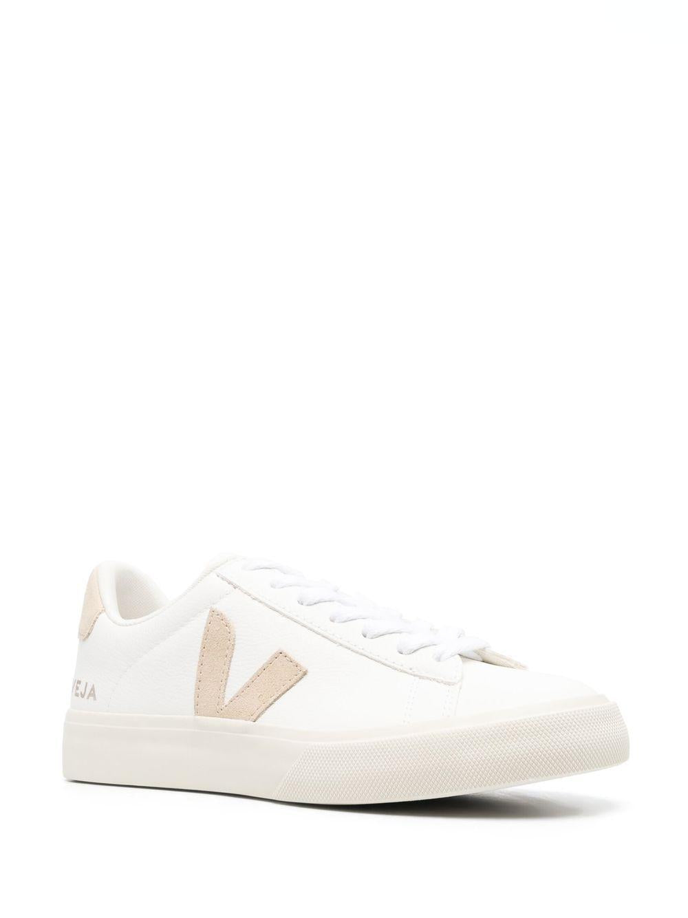 Campo low-top lace-up sneakers<BR/><BR/> CP0502920 EXTRA WHITE/ALMOND VEJA 