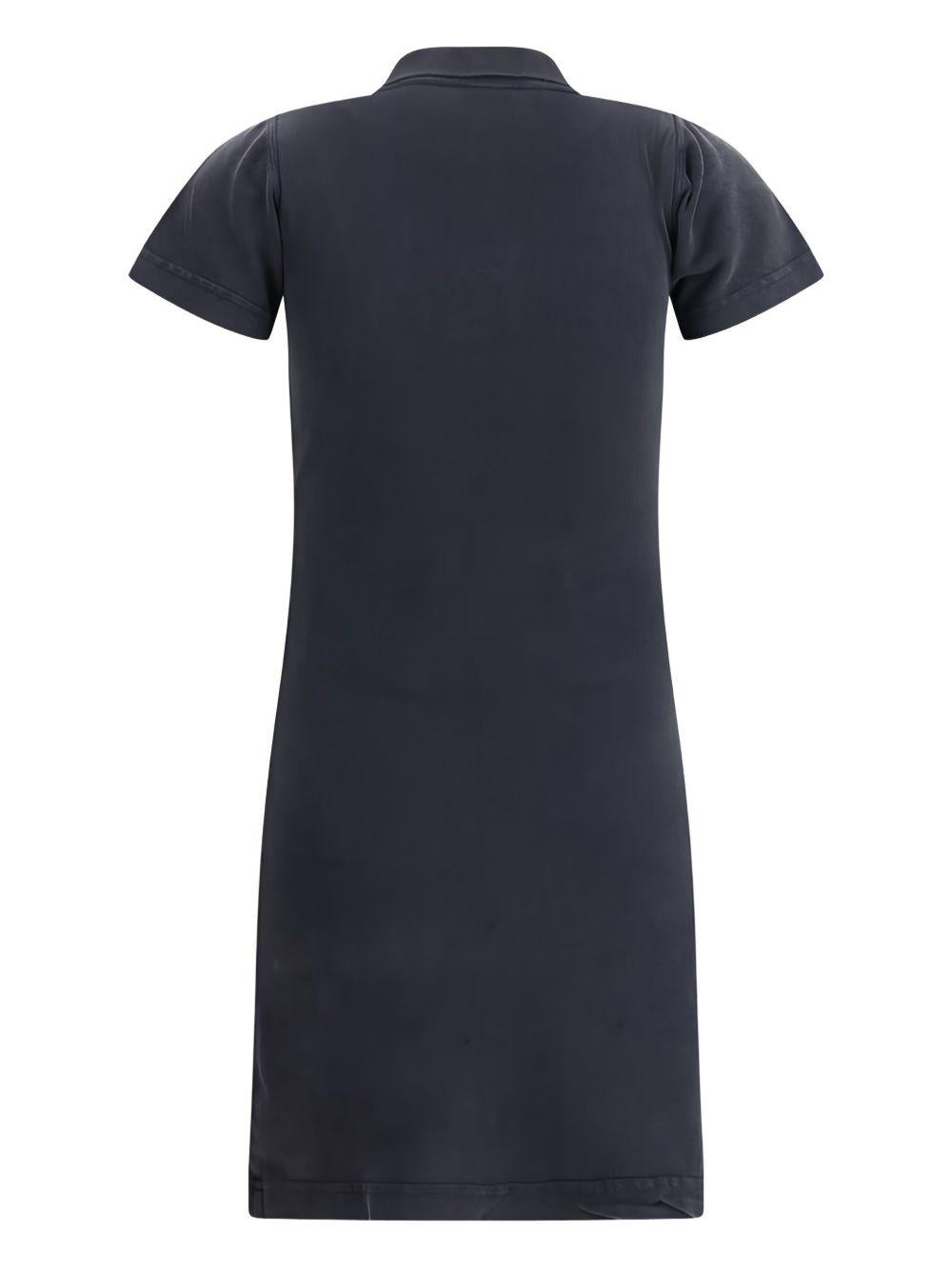 Polo Mini Dress in Black 831034 TSVC71041 BALENCIAGA 