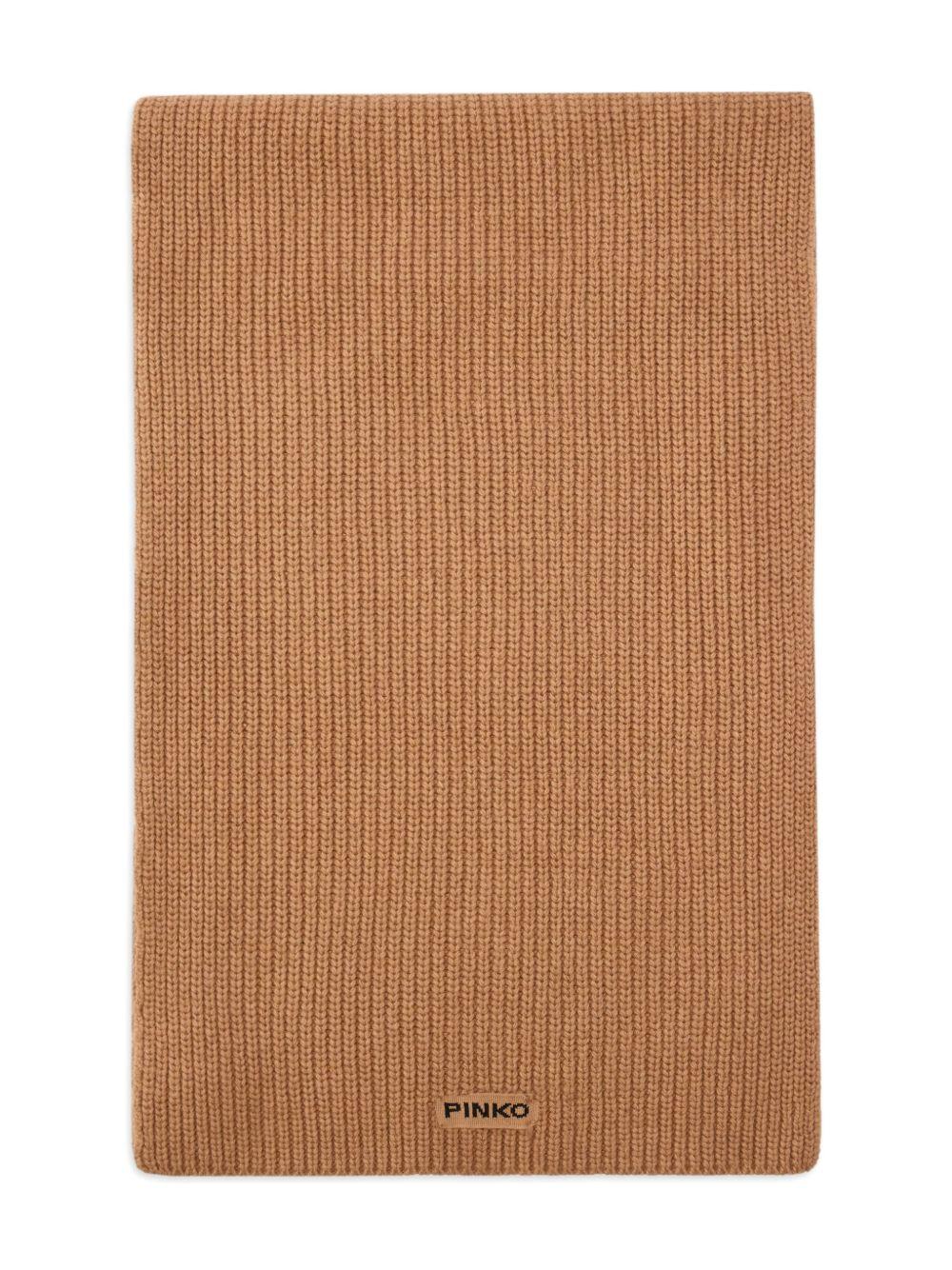 Wool blend ribbed scarf 105996 A2Z4D23 PINKO 