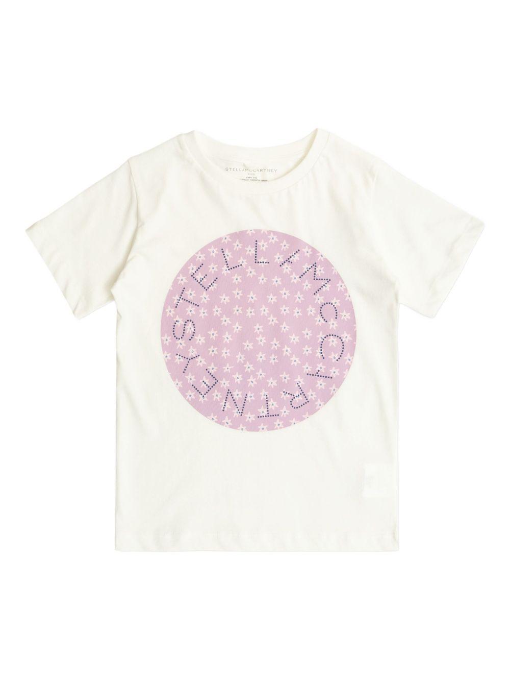 Logo Graphic T-Shirt TX8B21 Z0434101 STELLA McCARTNEY KIDS 