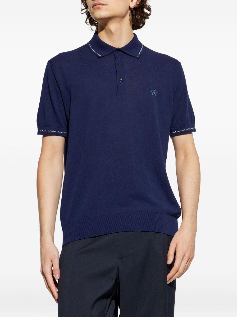 Knitted polo with classic collar MRKF0004 AQ198B0310 ETRO 