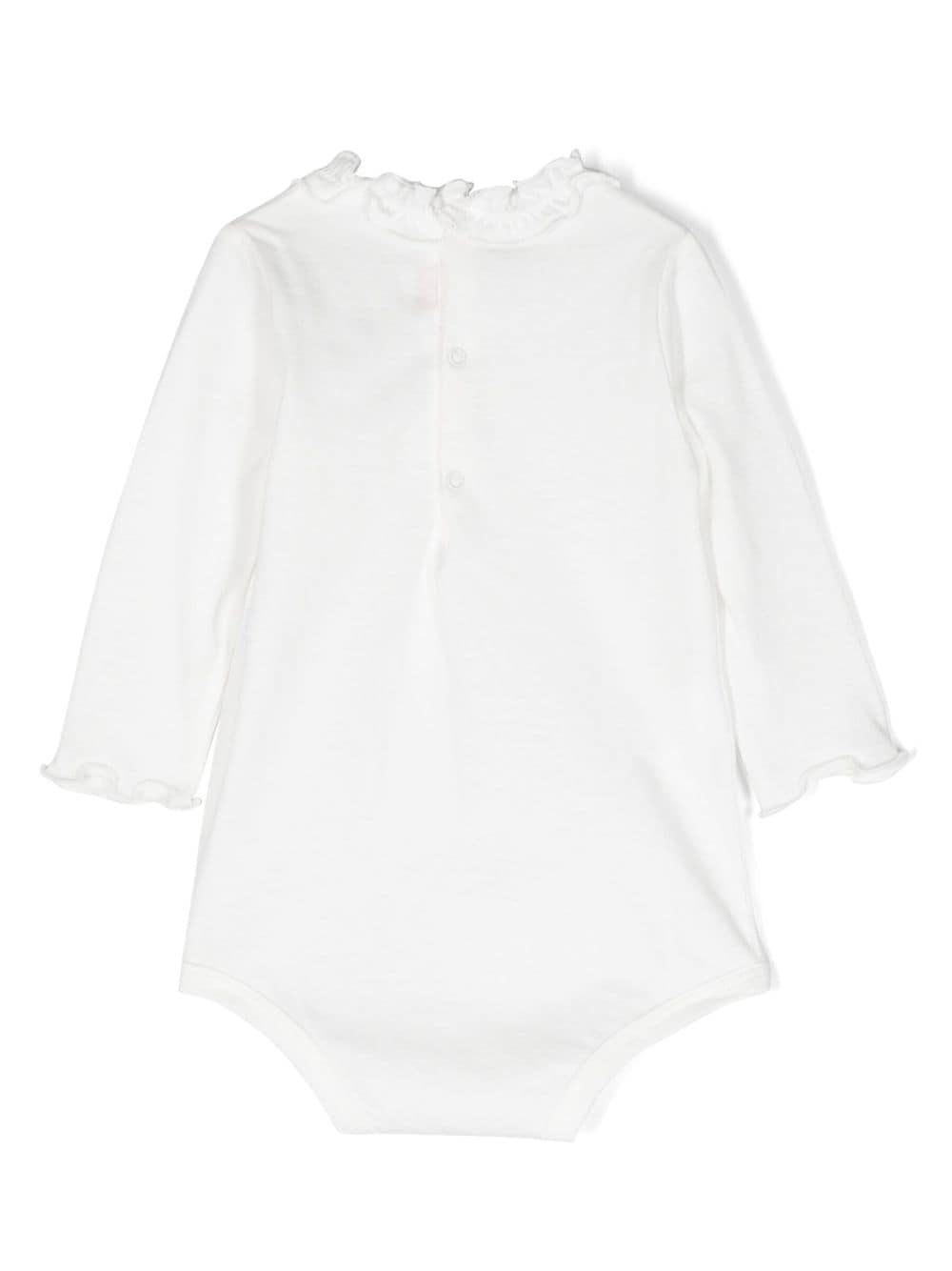 Ruffled cotton body<BR/><BR/><BR/> A24MB044MF002 1010 IL GUFO 