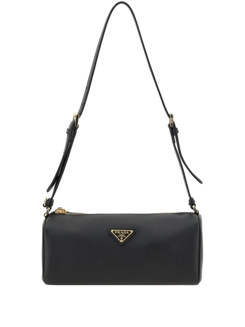 Triangle-logo shoulder bag<BR/><BR/><BR/> 1BC239 2CYSF0002 PRADA 