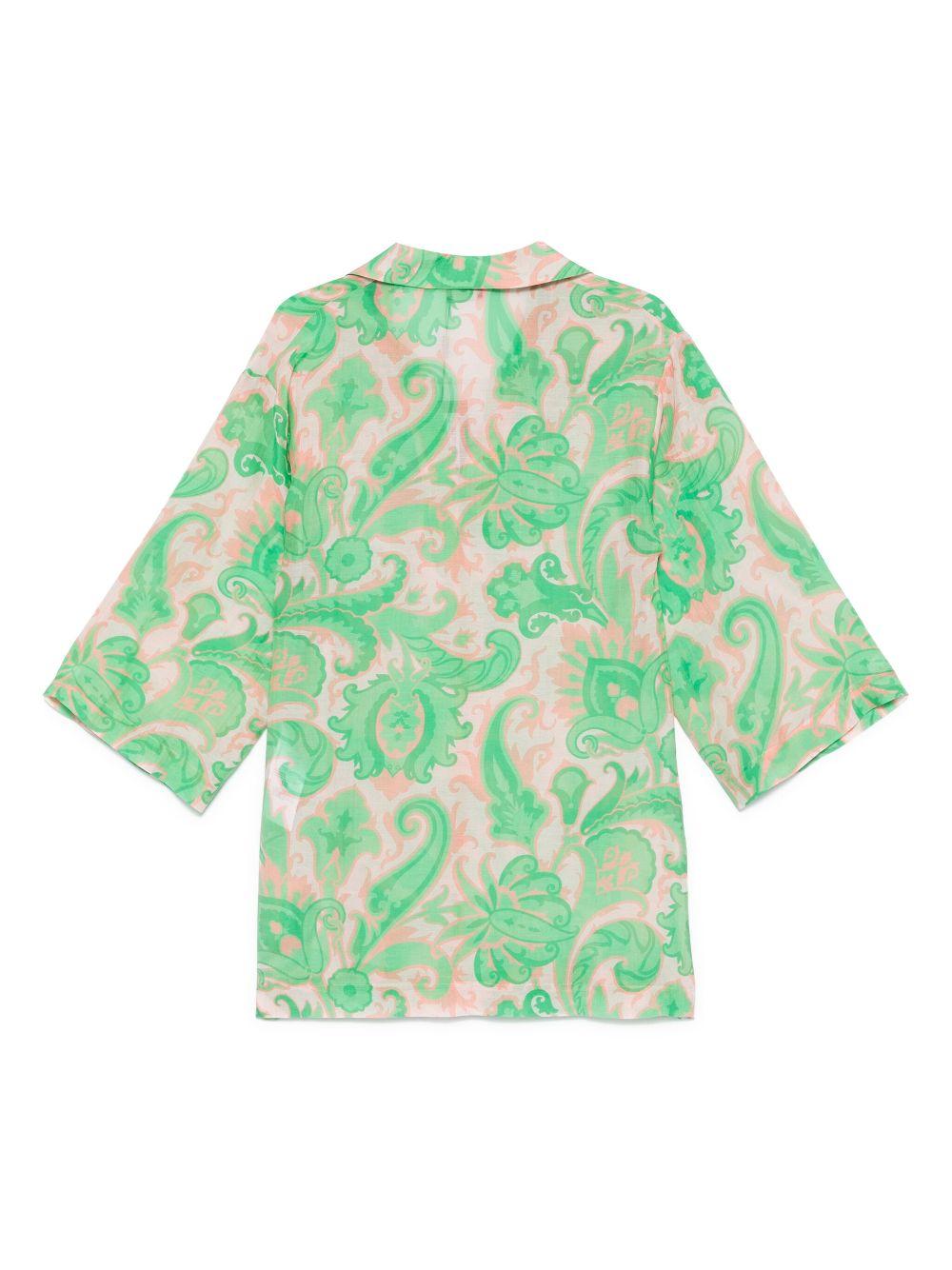 Paisley-print cover-up<BR/><BR/><BR/> WRPA0023 AK752X0875 ETRO 