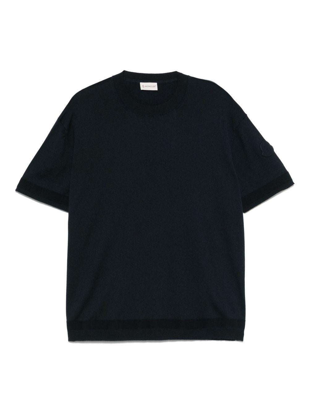 Knitted T-shirt<BR/><BR/><BR/> K10919C00011 M6329742 MONCLER 