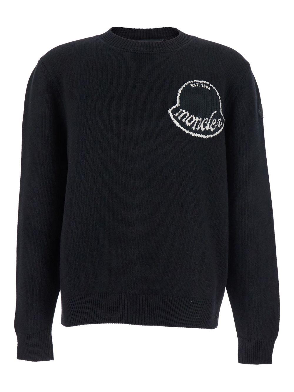 Logoed woollen jumper K2091 9C00004 M1242999 MONCLER 