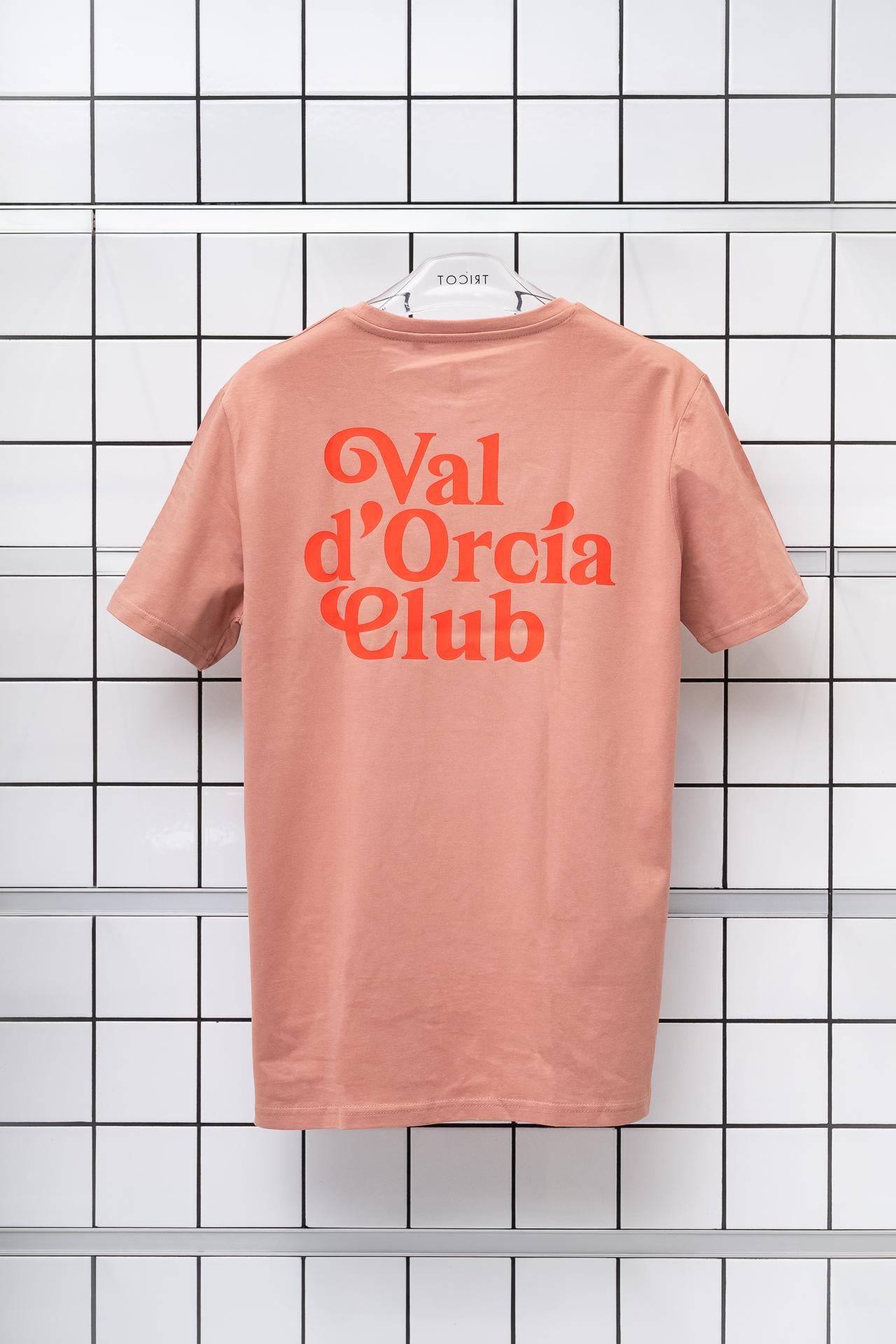 Val d'Orcia Club T-shirt T-SHIRT DUSTYPINK VAL D'ORCIA CLUB 