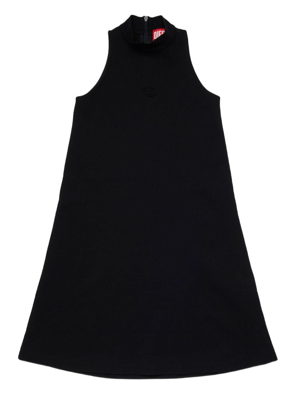 Fluid dress with mock neck J02632 KYATEK900 DIESEL KIDS 