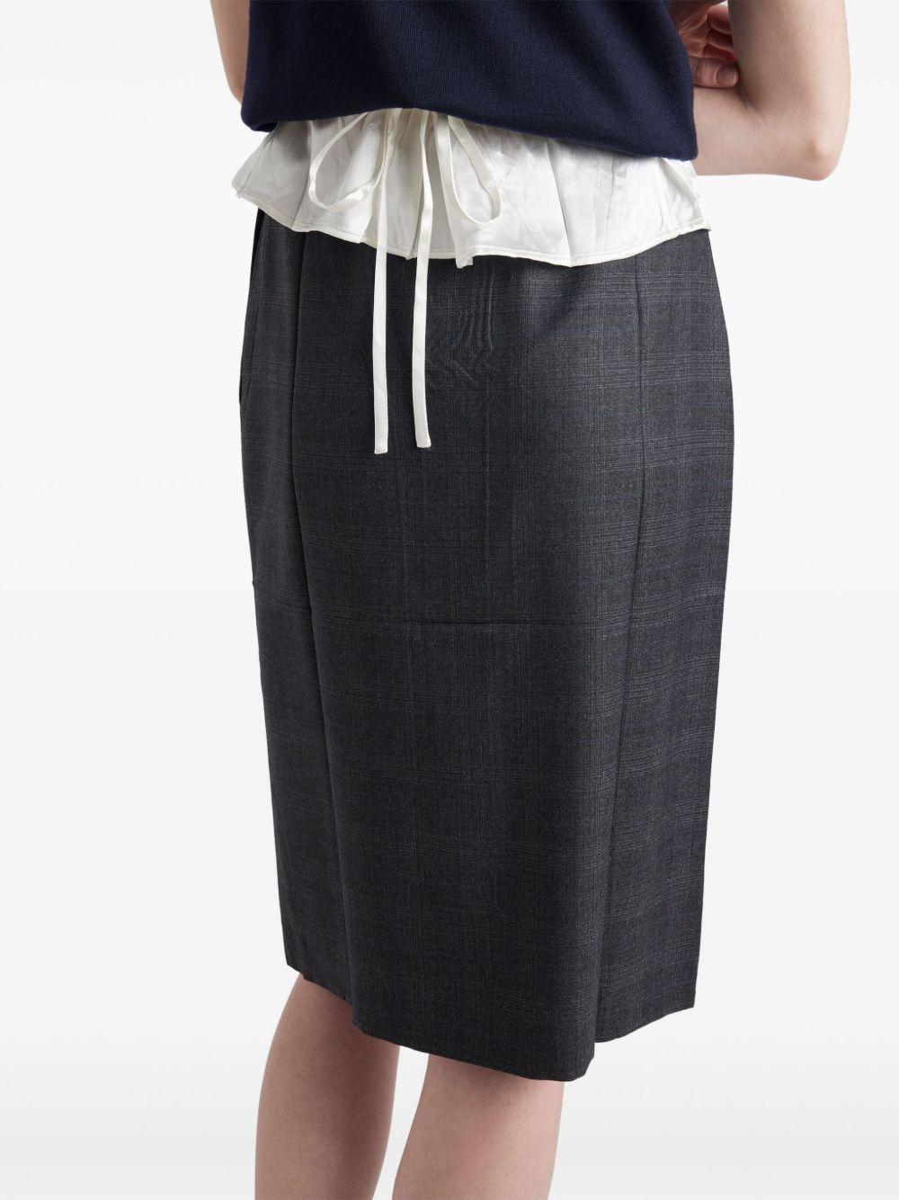 Wool skirt P179Y 1N01F0308 PRADA 