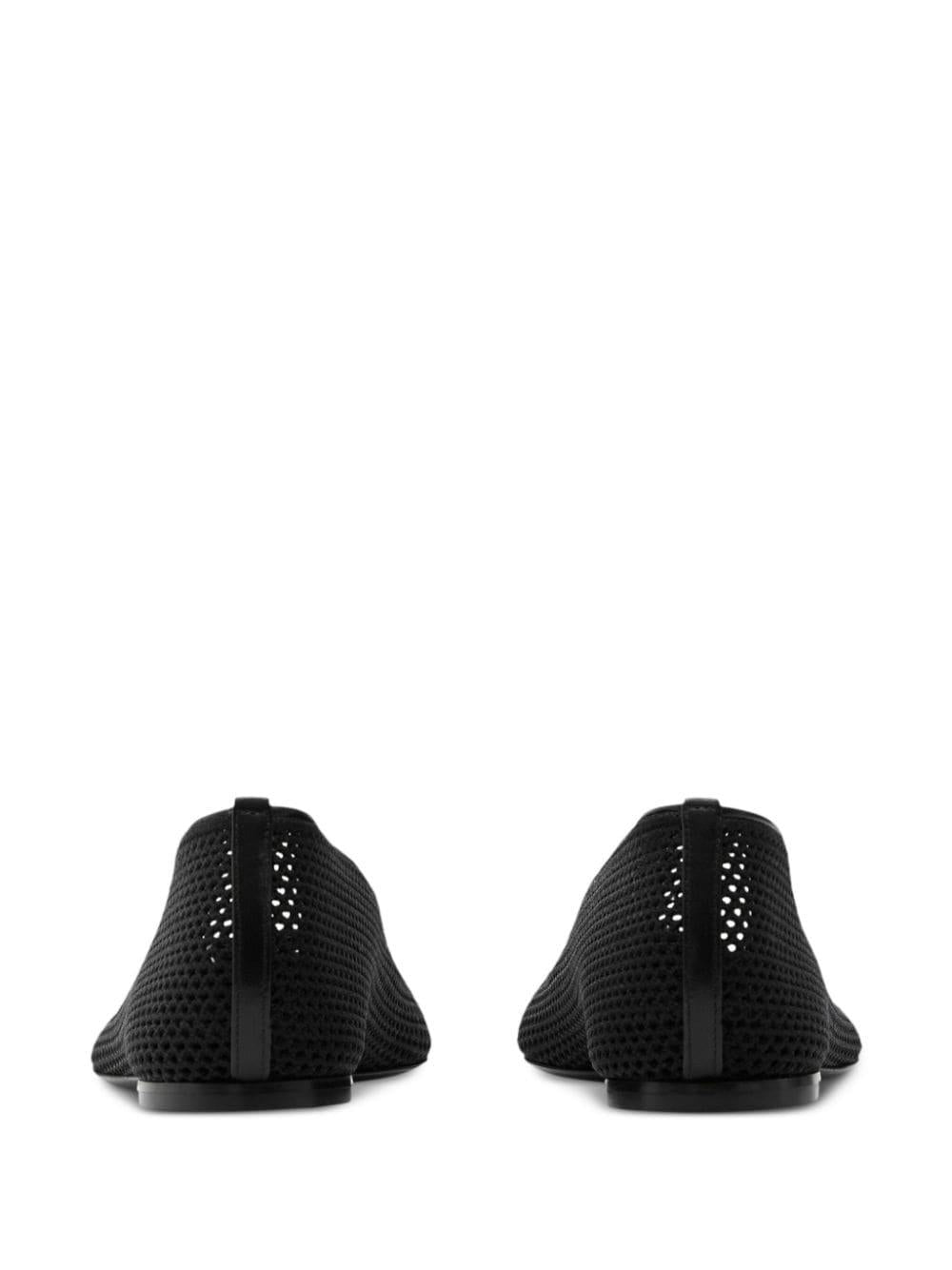 Mesh ballerina shoes 8088424 BLACK BURBERRY 