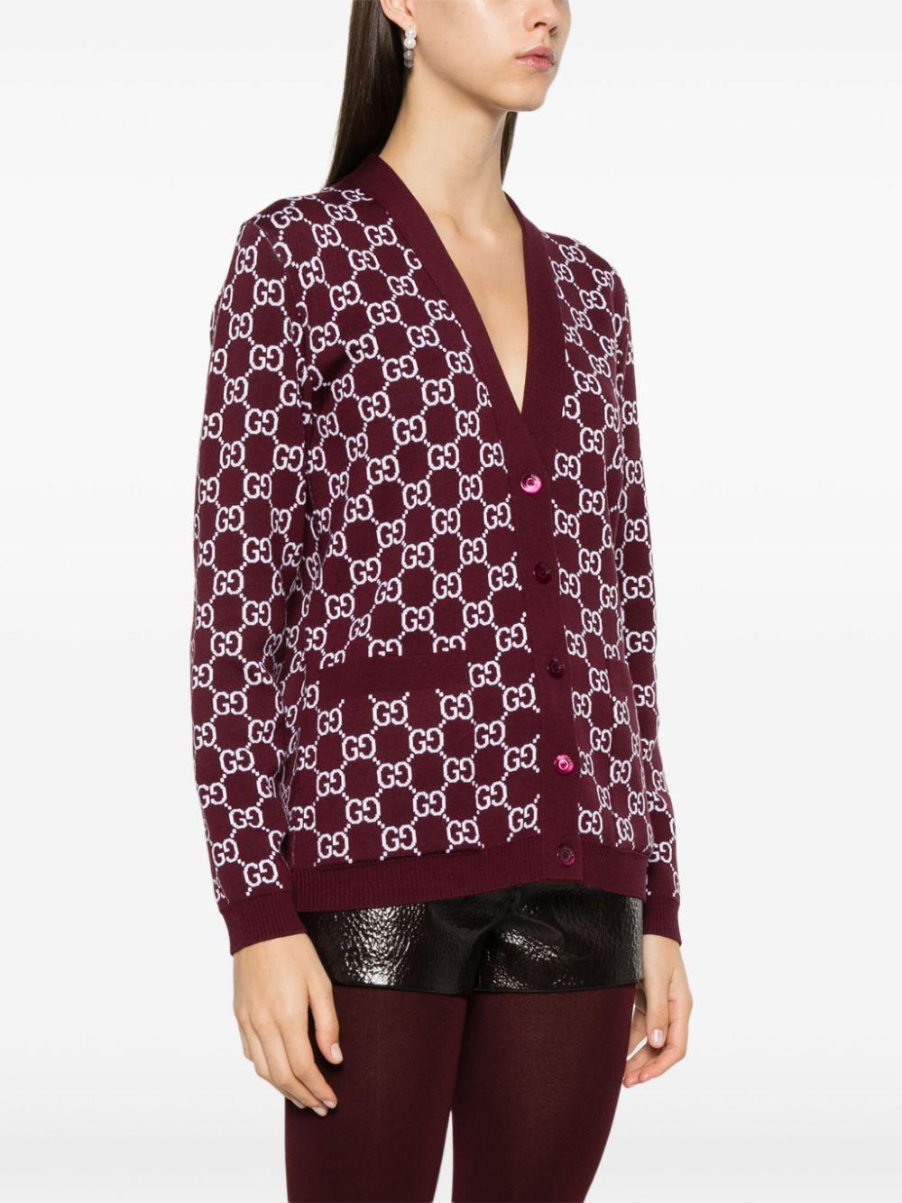 GG reversible cardigan<BR/><BR/><BR/> 798157 XKD8T6419 GUCCI 