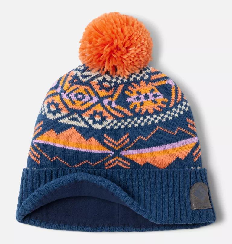 Palmer Peak pom beanie 2011041 466 COLUMBIA 