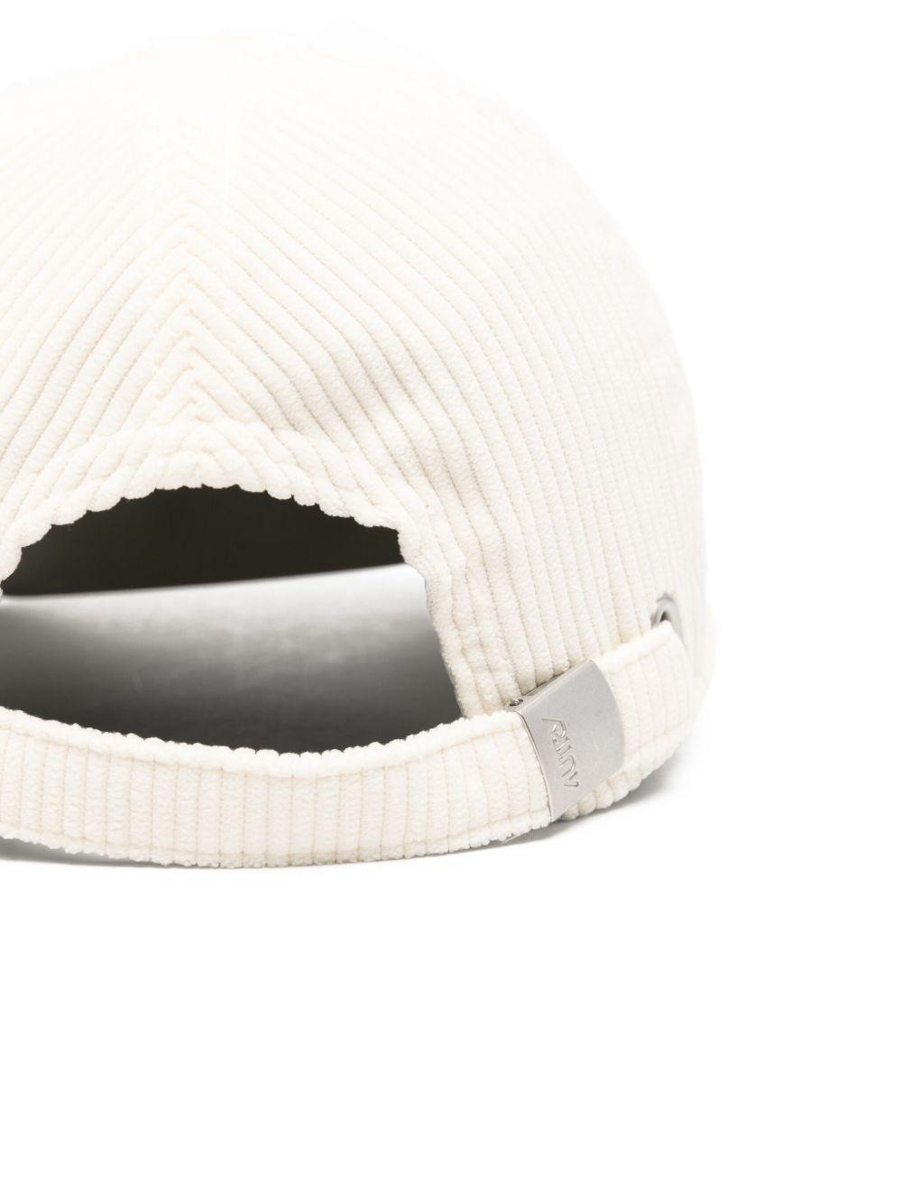 Velvet-effect cap ACPU R1BCBASEBALLCLOUD AUTRY 