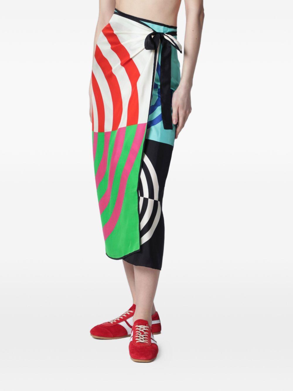 Long wrap scarf-skirt 010846 3060977 DRIES VAN NOTEN 
