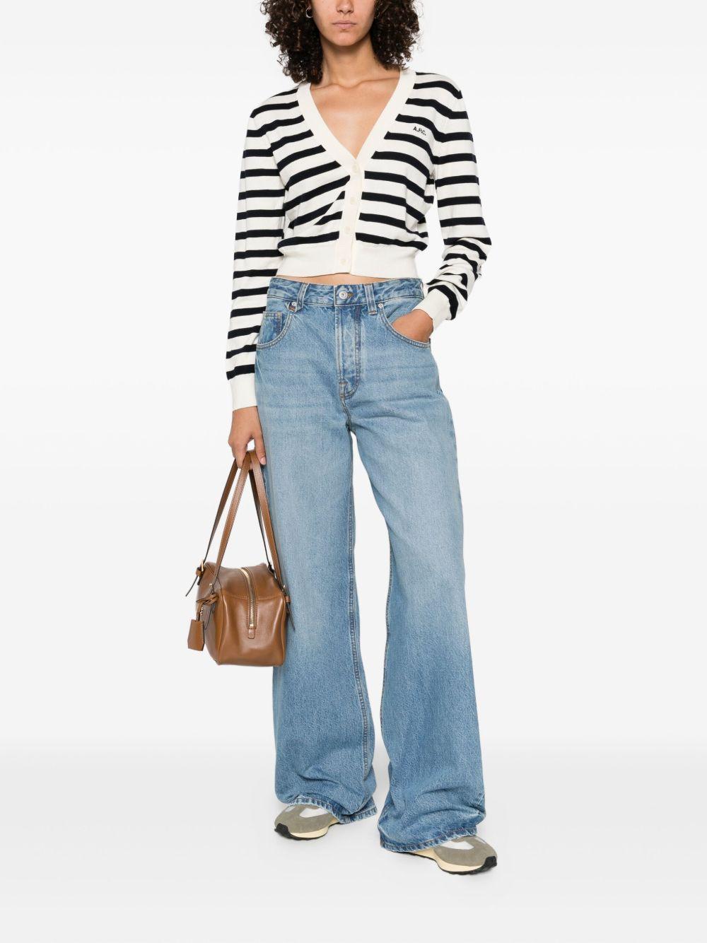 Striped button cardigan COGDK F22312TAI A.P.C. 