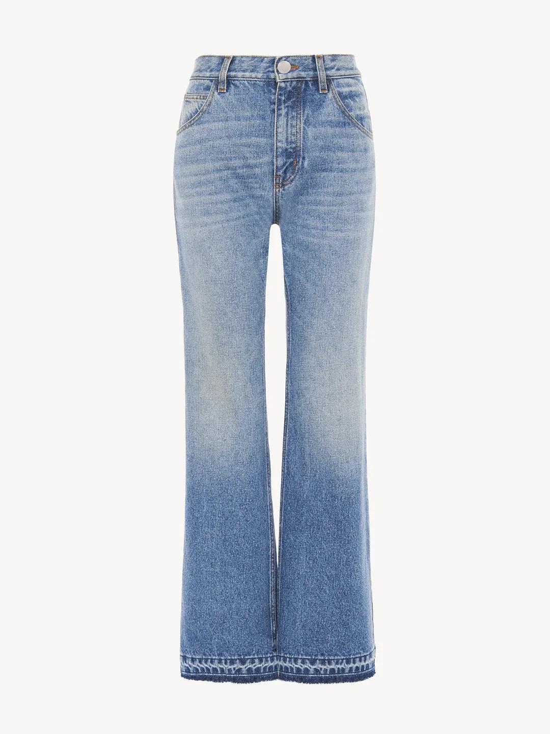 Cropped straight jeans CHC23WDP02151 470 CHLOÉ 