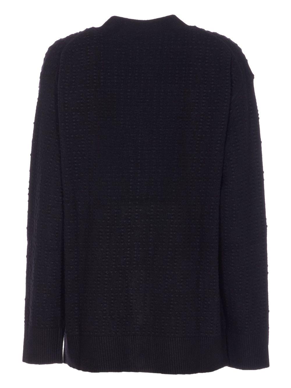 FF cashmere and wool cardigan FZE549 AYM0F0GME FENDI 