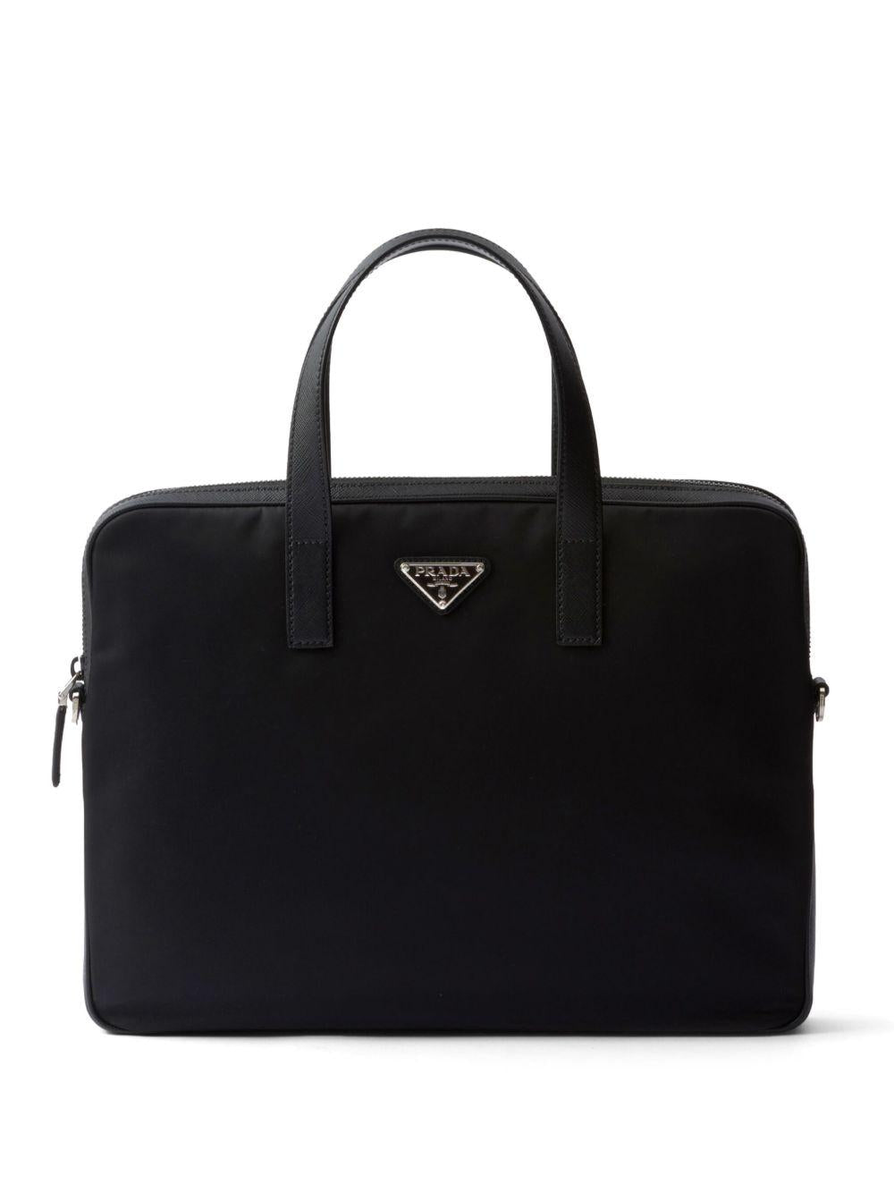 Saffiano Leather Work Bag 2VE3682DMH V-XOMF0002 PRADA 
