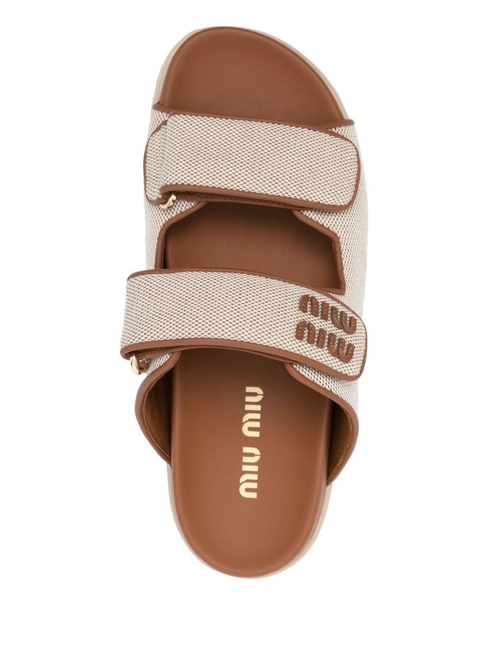 canvas sandals 5XX658 Q1DF062F MIU MIU 