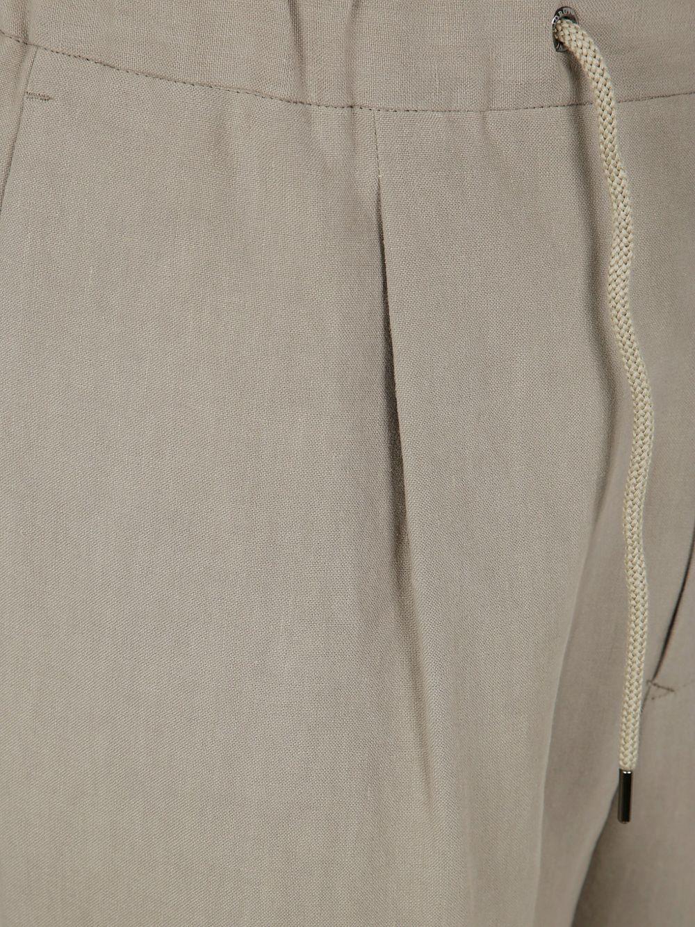 LINEN-CANVAS TROUSERS GM001625 TE10954U6167 GIORGIO ARMANI 