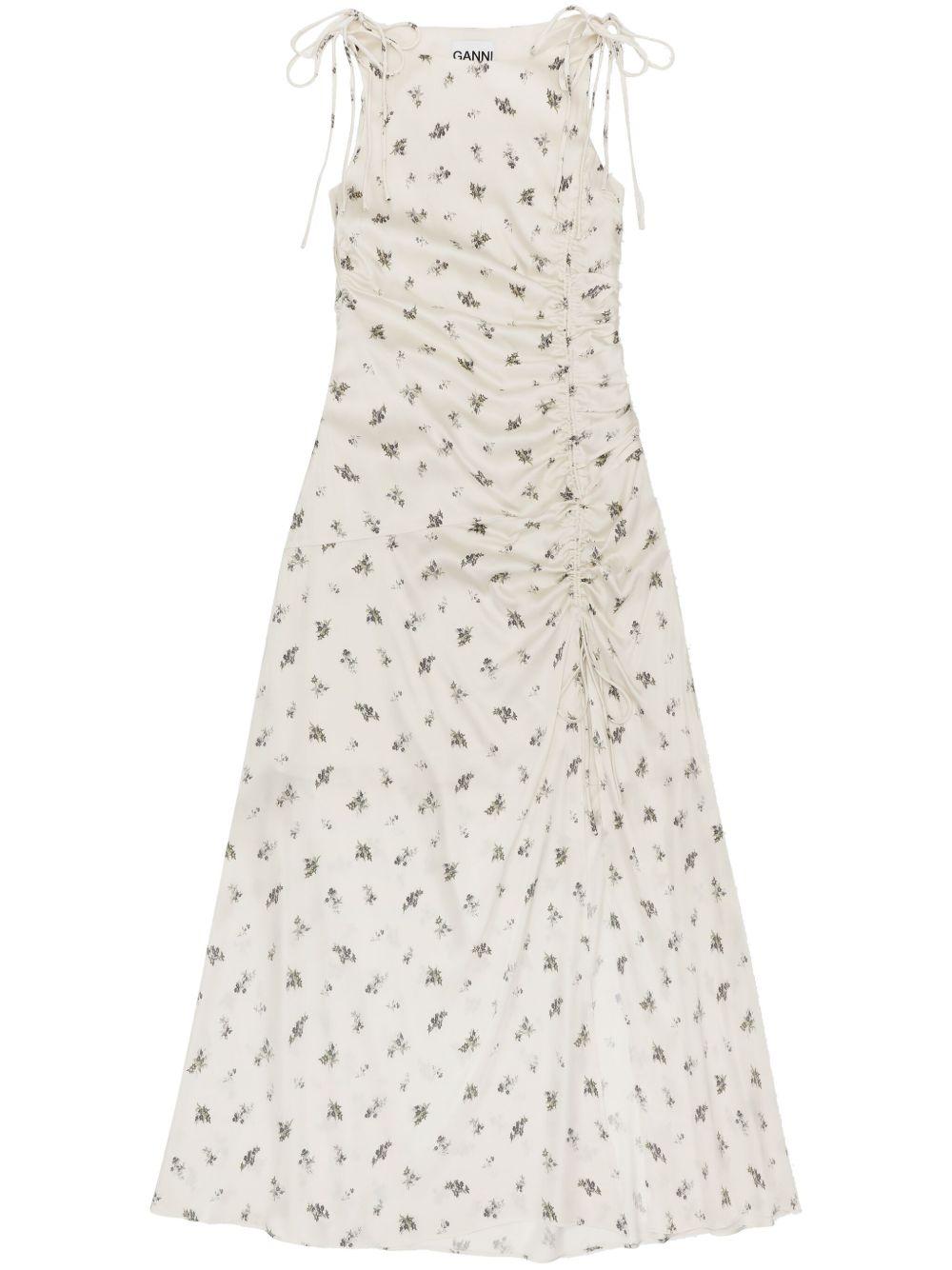 Abito con stampa a fiori<BR/><BR/><BR/> W0262 135 GANNI 