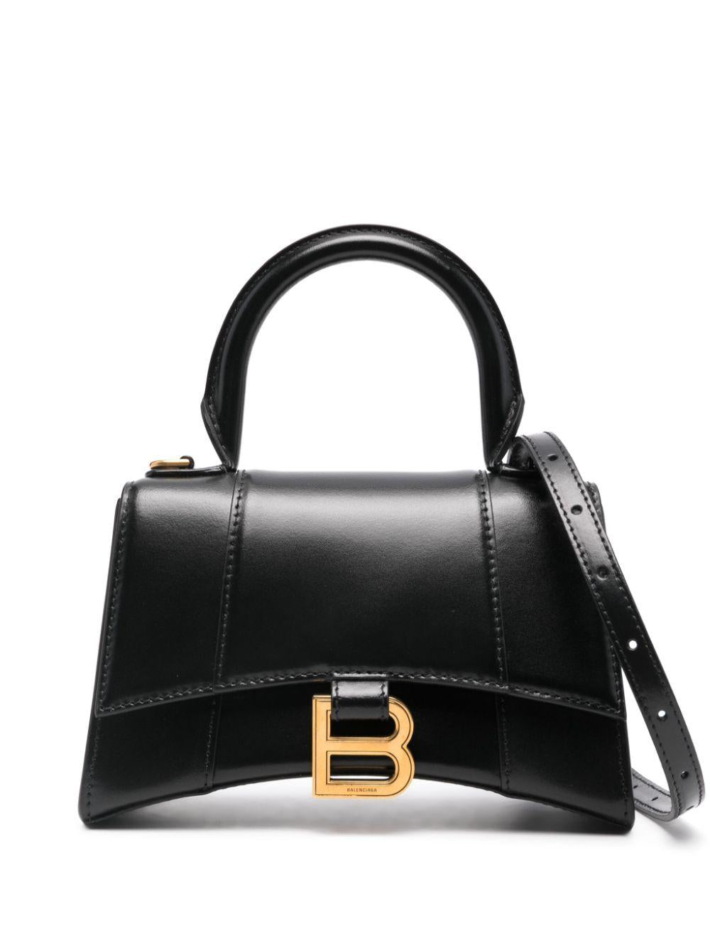 Hourglass XS top-handle bag<BR/><BR/><BR/><BR/><BR/><BR/><BR/> 592833 1QJ4M1000 BALENCIAGA 