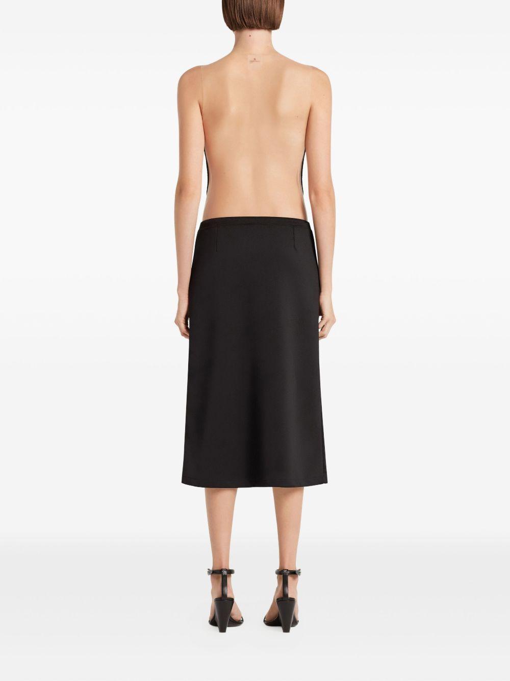 INTERLOCK TRACKSUIT SKIRT 325JJU296JS0250 9999 COURRÈGES 