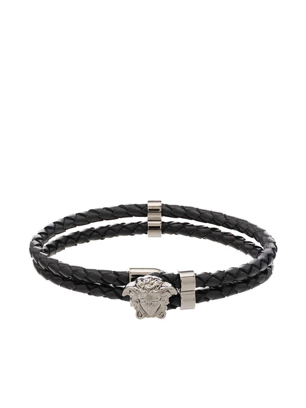 La Medusa leather bracelet<BR/><BR/><BR/> DG05579 DMTND41UB VERSACE 