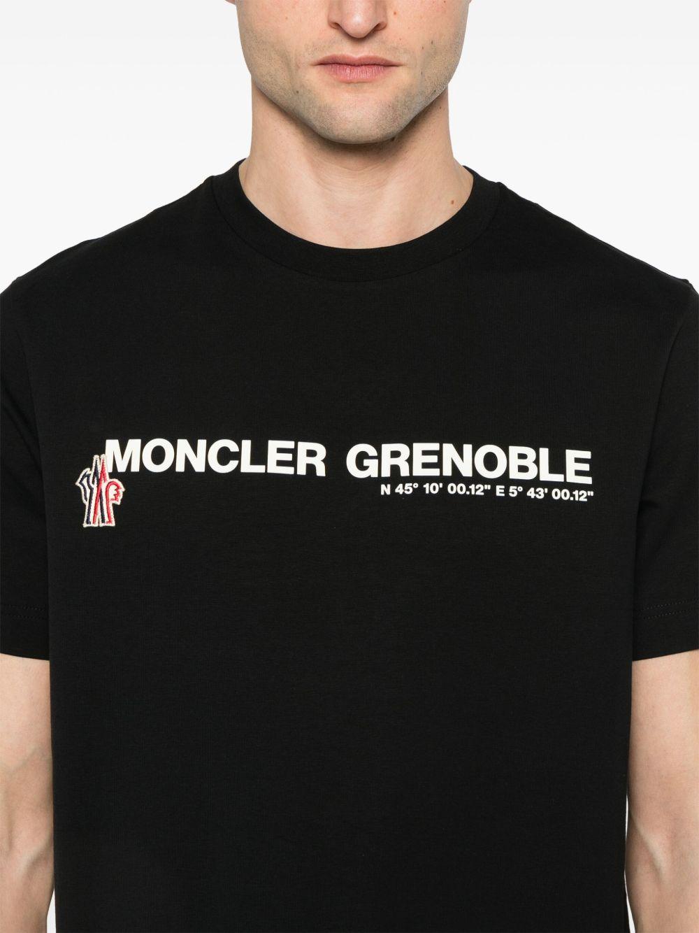 Cotton logo T-shirt K20978C00001 89AW1999 MONCLER GRENOBLE 