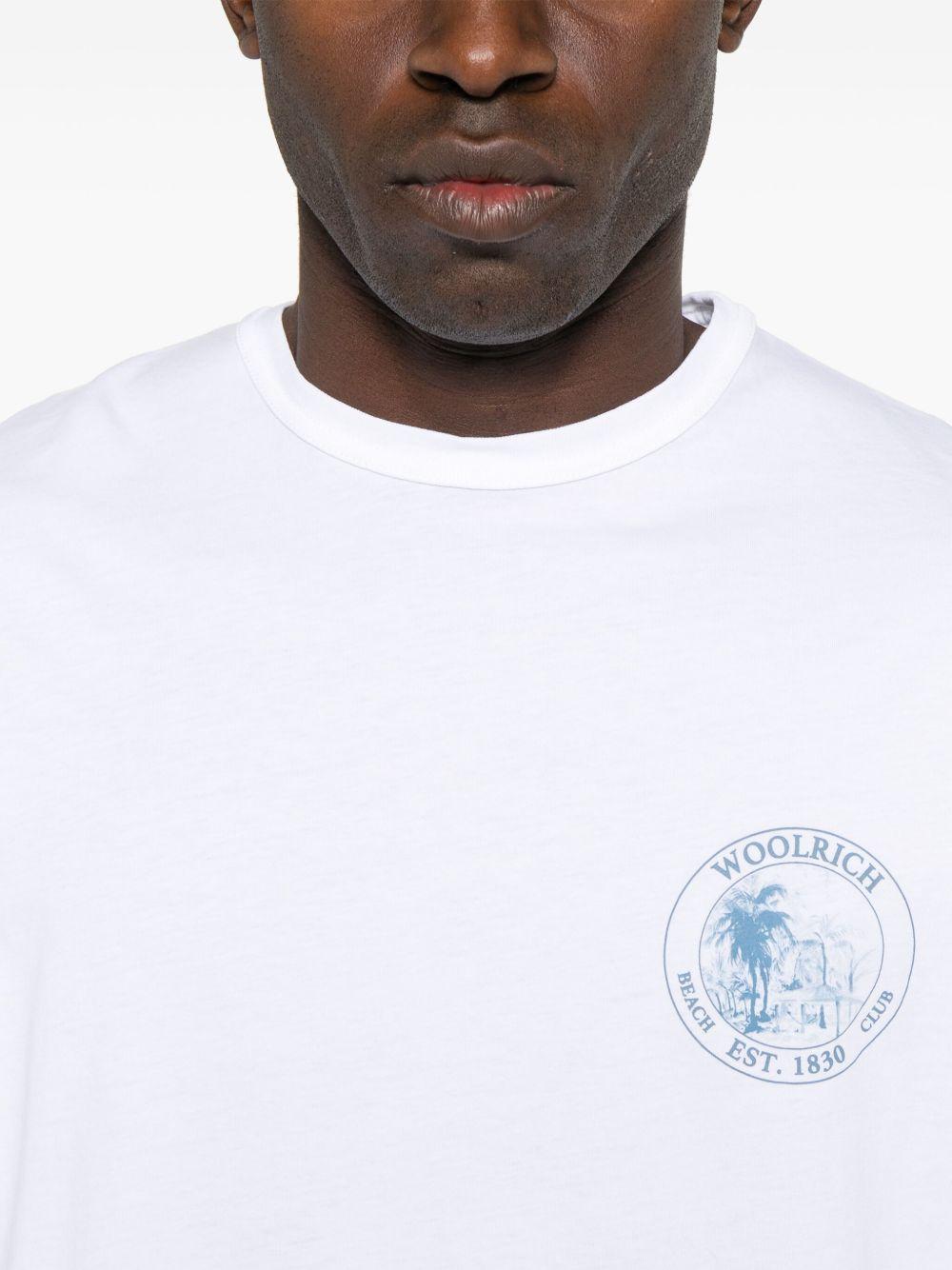 Cotton T-shirt CFWOTE0148MRUT2926 8041 WOOLRICH 