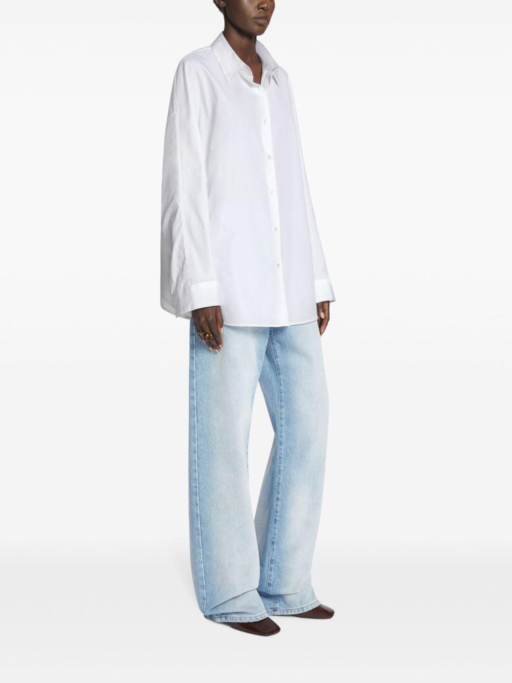 Cotton button-up shirt<BR/><BR/> 010701 90201 DRIES VAN NOTEN 