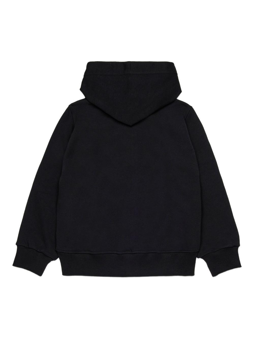 sdropshoodz over zip-up hoodie J02484 KYAZ3K900 DIESEL KID 