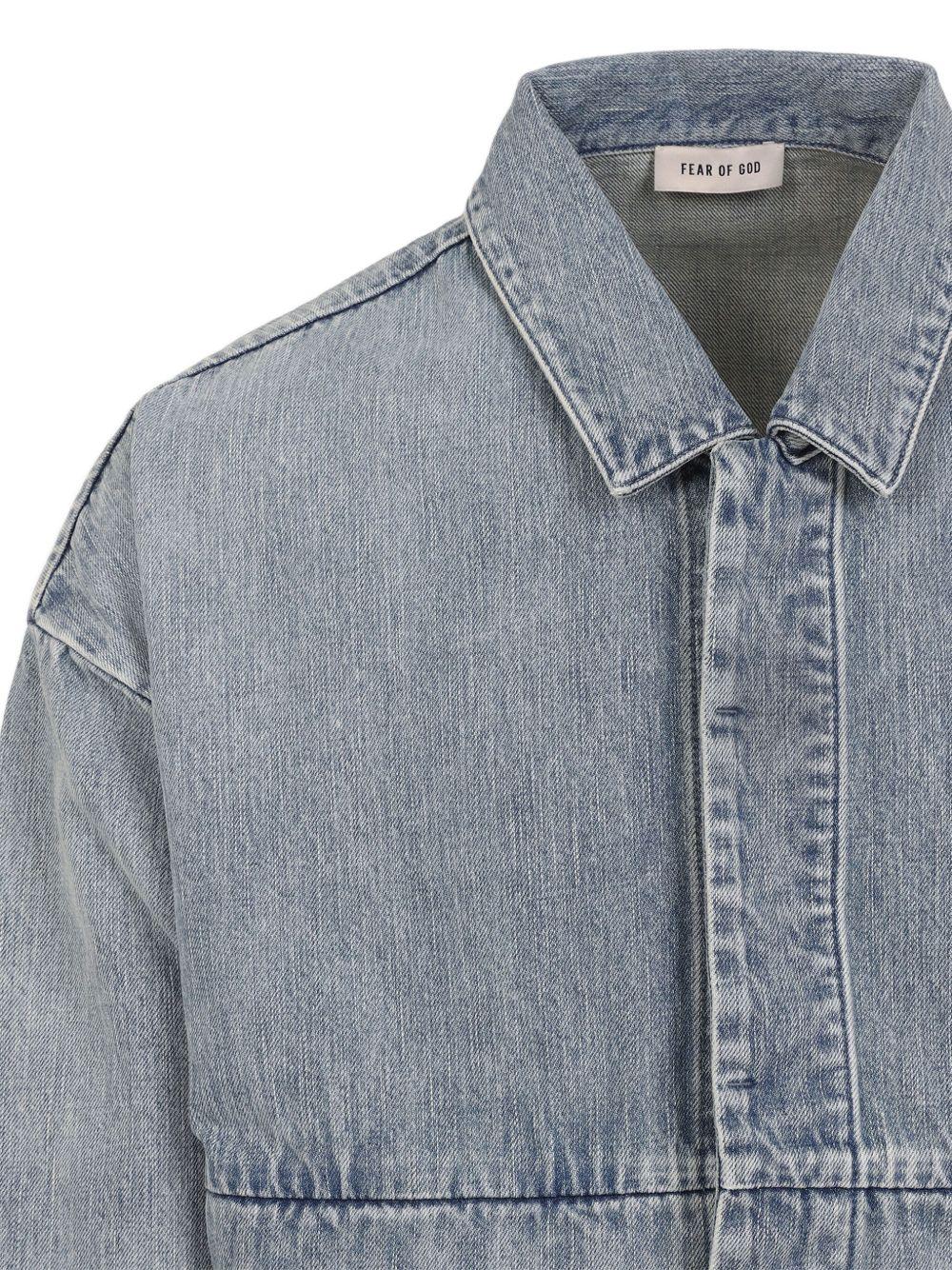 Denim trucker jacket FGE230 318DNMINDIGO 2 FEAR OF GOD 