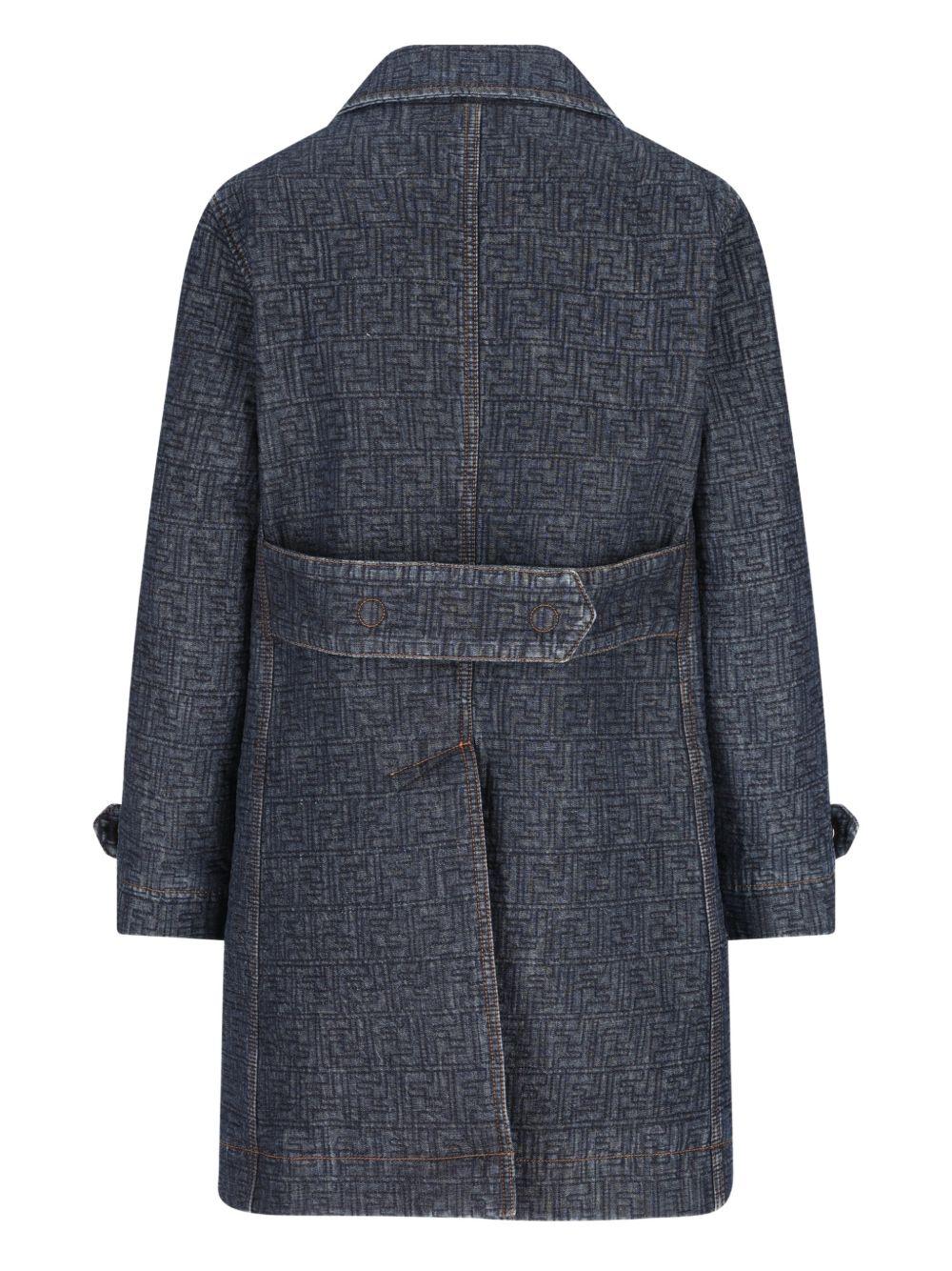 FF denim jacket FLF842 AW82F1UKI FENDI 