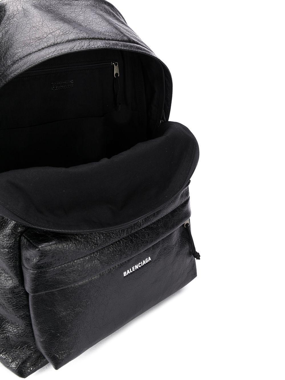 Explorer logo-appliqué backpack<BR/> 503221 1VG071000 BALENCIAGA 