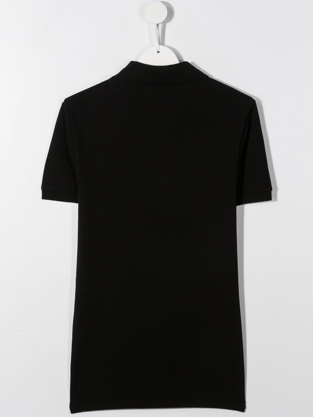 Cotton embroidered logo polo shirt 323547926001 POLOBLACK POLO RALPH LAUREN KIDS 
