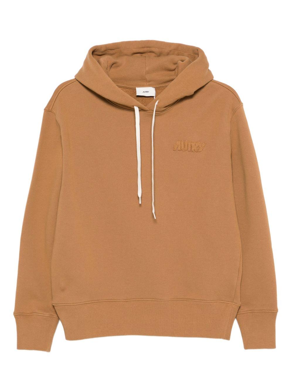 Logo hoodie HOPW M1HNHEAVYJERSWALNUT AUTRY 